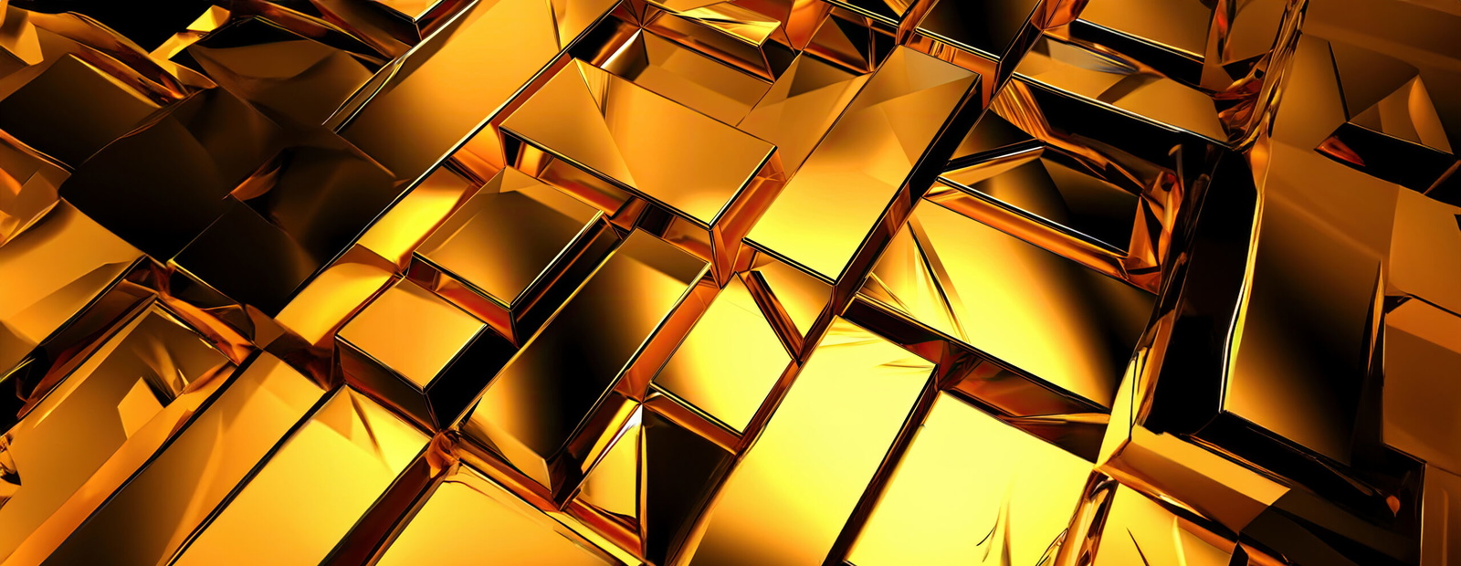 Gold background or texture and gradients shadow AI Generative